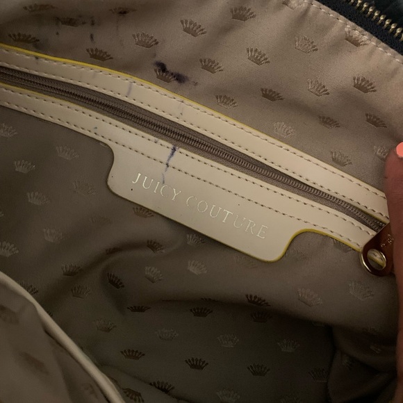 ✨Metallic✨ Blue Juicy Couture Duffle Tote - Picture 7 of 12